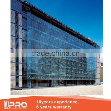 Aluminum Glass Curtain Wall Not Fall off for Office Building photo-2