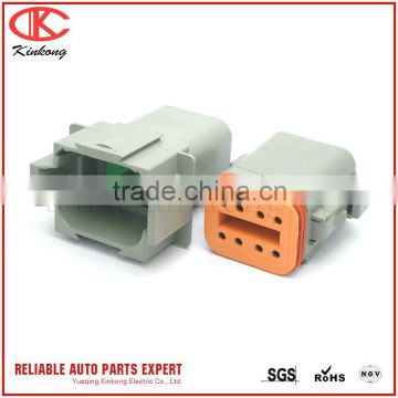 8 way female DT automotive sealed connector DT06-8S