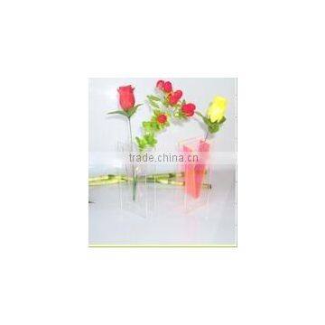 Home Decoration Clear Acrylic Vase