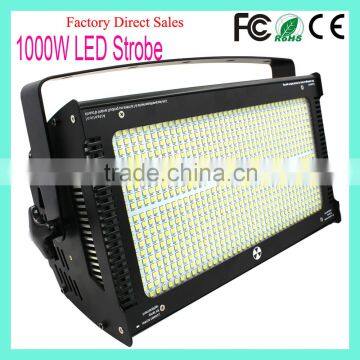 800pcs 1.2W 1000 Watt Full Brightness Double Martin Atomic3000 DMX512 Dimming Pro Stage Disco DJ Party 1000W LED Strobe Light