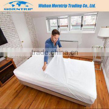 Protective Nonwoven Disposable Linen Bed Sheets, Blanket Covers, Pillow Case Covers