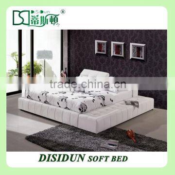 bed leather bed modern bed bedroom furniture DS-TJ31