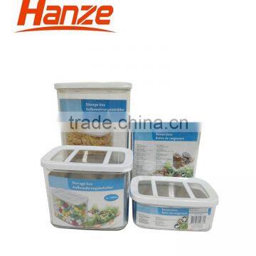 High Quality Plastic Food Storage Container Set