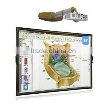 2 points touch, dual touch infrared interactive whiteboard,SKD IR sensors assemble