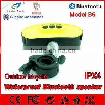 Model B6 New Products Waterproof IPX4 LED Mini Bluetooth Wireless Motocycle Speaker photo-2