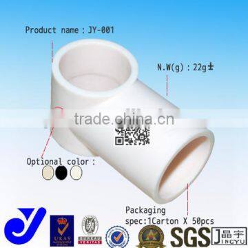 JY-A001|Plastic joint for pipe rack|ABS plastic joint|T shape plastic connector