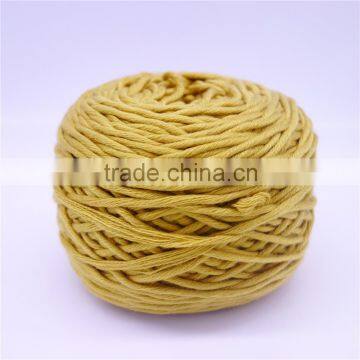 50%cotton 50% polyester yarn , 32s 16ply hand knitting yarn 180g/ball , wholesale ,hand knitting scarf yarn