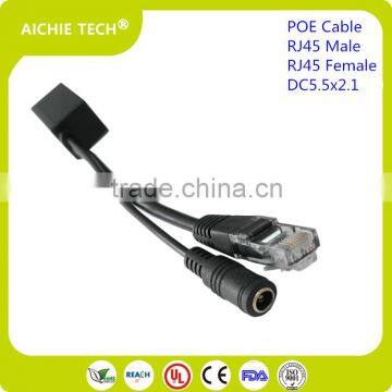 Factory Custom CCTV Camera Connection Cable With RJ45 Female LED Light and DC5.5x2.1 Plug photo-6