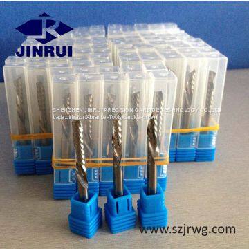 Manufacturing Single Flute Carbide End Mill for PM.PC Acrylic Plastic