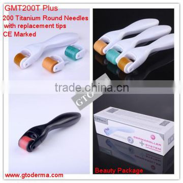 2014new GTO derma roller titanium alloy needles 200pcs needles