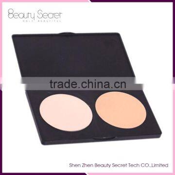 High quality 2 color Powder cake palette