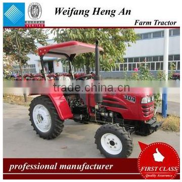 China Cheap 35HP LUZHONG 4WD narrow track farm tractor LZ354 for sale