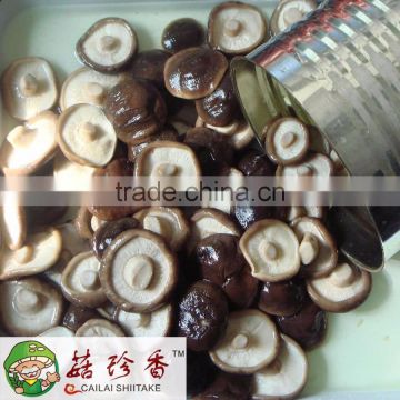 Canned shiitake mushroom size