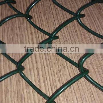 Cheap yard security fence used chain link fence,galvanized/PVC coated chain link fence for sale,Anping diamond wire mesh factory