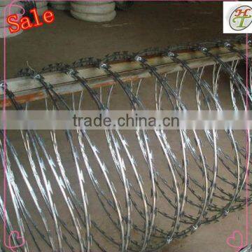 Hebei Anping Terrain Scenery Factory Bto30 Galvanized Razor Wire photo-3
