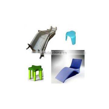 2015 aluminum rotational mould for plastic chair