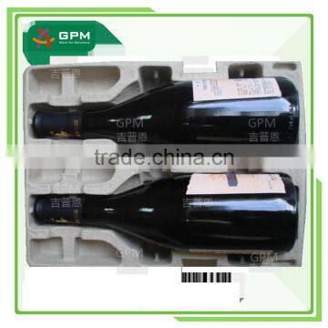 Biodegradable Paper Pulp Wine Packaging Tray and Box photo-3
