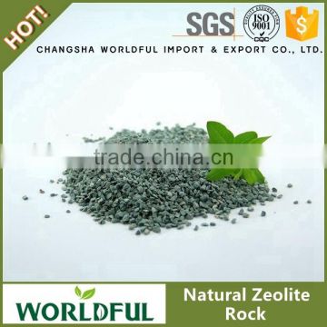 Natural zeolite for aquaculture,1-2mm natural zeolite green rock for agriculture