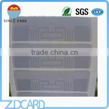 Long range access control impinj m4 pvc rfid uhf label