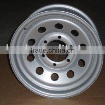 Durable 5*114.3 steel wheel 16*6.5J for cars