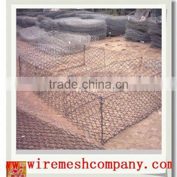 galvanized and pvc coated gabion basket / gabion box /gabion stone basket