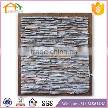 Factory Custom made best home decoration gift polyresin resin wall decoration fiber tiles