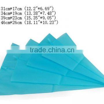 4 Sizes Silicone Pastry Bag Set, Reusable Icing Piping Bag Baking Cookie Cake Decorating Bag photo-6