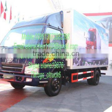 FAW 4*2 crew cab van truck sale