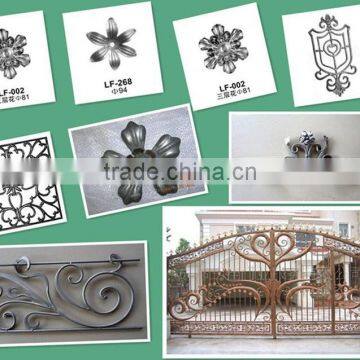 Beautiful Cast Iron Flowers For Fences/Gates/Grilles/Railings Decoration photo-5