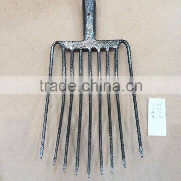 Steel Fork Head With NineTeeth