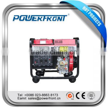 High Quality 5kw Air-cooled Diesel Generation With 456cc Engine