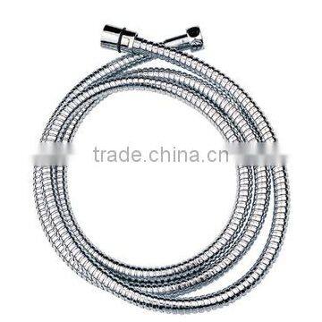 Brass double clip shower hose