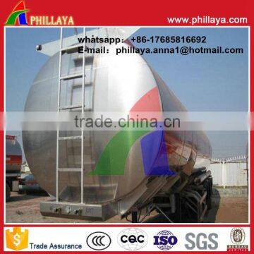 Hight Quality 3 Axles Crude Palm Oil Tankers 40,000 Liters Semi Trailer for Sale photo-5