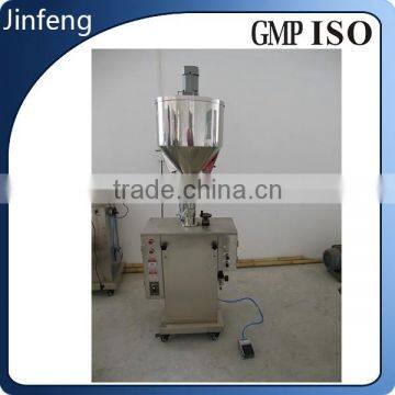 Semi-automatic Electric & Pneumatic Piston Filling Machine With Mixer and Heater photo-2