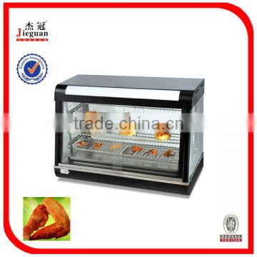 Curved Glass Warming Display Showcase Hot Food Warmer Display (R60-2)0086-13580546328