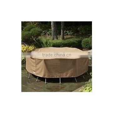 Customsizing Dustproofing Round Patio Table Cover, UV treated patio cover