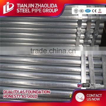 Cold Rolled Think Wall Pre Galvanized Circular Hollow Section With Low Price photo-2