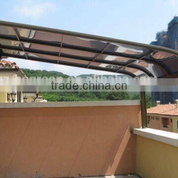 garden furniture gazebo uv coated polycarbonate shed using Elegant design for hot hot sale