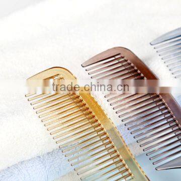 Plastic Classical Wide -Tooth Hair Comb With Five Star Design in Handle photo-3