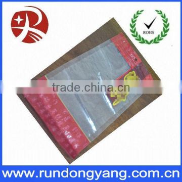 Custom Food Packaging Plastic Bags With Clear Window