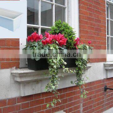 Vertical Garden PP Box Flower Pot & Planter for Window & Balcony Decor