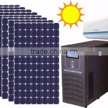 2HP Solar Air Conditioner with 3kw inverter-controoler