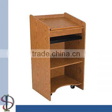 Wooden Podium Speaker stand