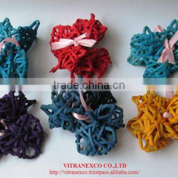 Rattan core decoration in different shapes