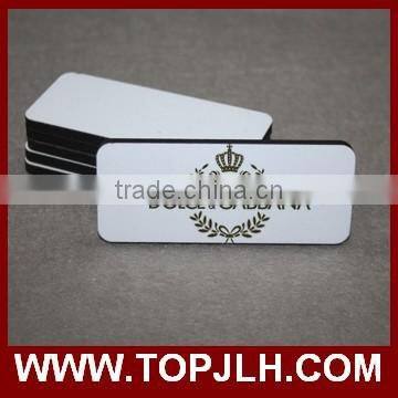 Wooden Finishing MDF Magnetic Name Tag for Sublimation Printing photo-4