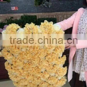 Hydrangea and Rose Flower ,artificial Flower Carpet for Sale photo-2