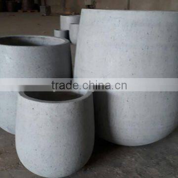 [Ecova Shop] Concrete planter reinforced by fiberglass