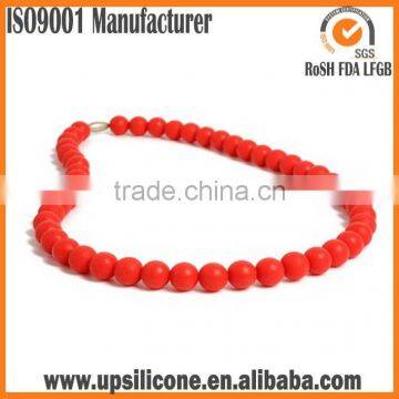 Silicone Teething Necklace Jewelry Silicone Necklace for Teething photo-4
