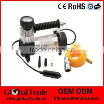 12V Metal Air compressor with light 12V Air Pump Tyre infator compressor Car Air Compressor Air Inflator A0144