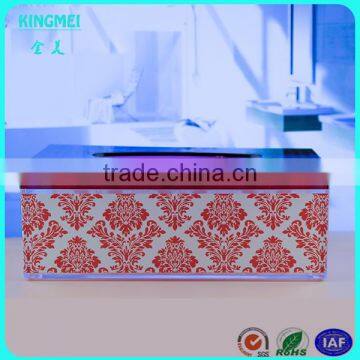 Custom Made Green Plastic Napkin Holder ,tissue Box,acrylic Facial Tissue Box photo-5